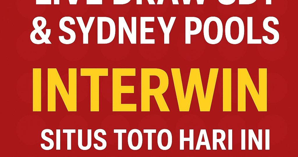 Live Draw SDY & Sydney Pools | INTERWIN Situs Toto Hari Ini Terpercaya